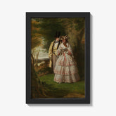 The Two Central Figures in "Derby Day" by William Powell Frith - thumbnail_1_bf_67327ace12f9211d49d3d85a